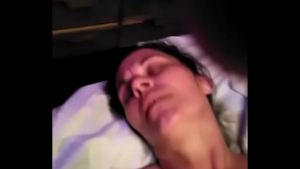 Hung Maniaque Helping Mature Slut Mawmaw Kim Masturbate With Swollen Horny Clit