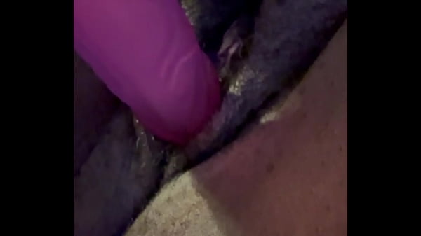 Having a little play with the help of a dildo