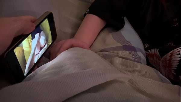 Hot Stepmother caught me jerking off and helped me cum