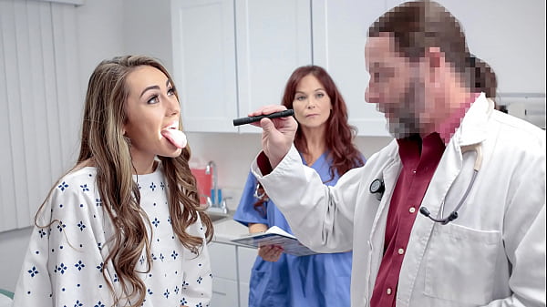 Sexy Teen Needs Doctor’s Help with Dealing Her Excess Moisture – Doctorbangs