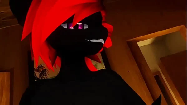 (VR) The sex genie arrives to a kobolds’ aid!