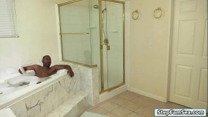 Raquel fucks stepdad for a money