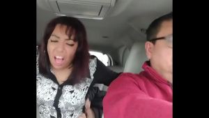 Being fucked by a stranger in the backseat of our car while the love of my life drives…