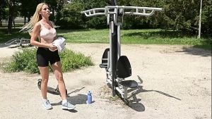 Brazen Blonde Lynna Nilsson Sucks And Fucks BBC After They Collide In The Car Park GP3194