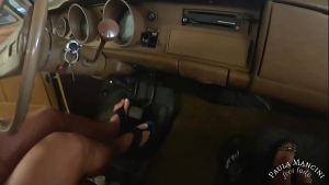 Driving – Old car ride with my friend and my neighbor