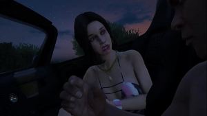 GTA 5- Franklin gets a Hooker service