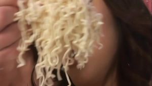 Oodle Of Noodles As Kaiya Lynn Slurps On A Cock