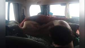Walmart parking lot sex in car