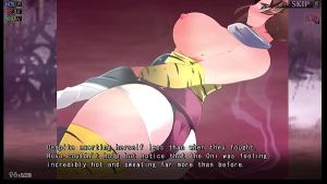 Yume-Same: Oni Girl Defeat Scene