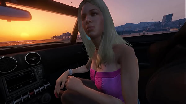 GTA 5- Franklin gets a Hooker service