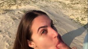 CASAL REAL AMADOR | Paramos o carro na beira da Estrada do mar – RS para transar na areia da praia