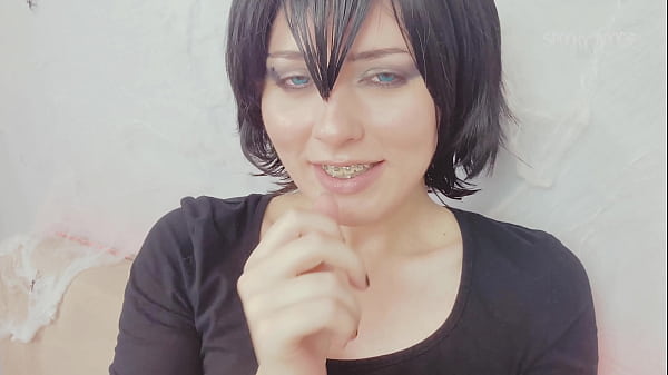 POV: You and horny slut Mavis are alone in Dracula’s castle