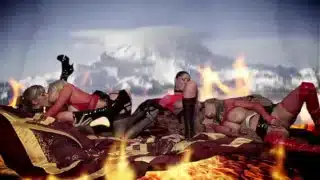 Angel Dark, Carly, Nataly D’Angelo And Michelle Thorne Hot Lesbo Foursome!