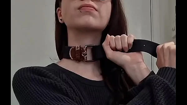 Jade doing self belt pull