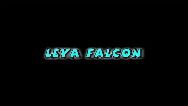 Leya smiles after he cums all over her face, since she loves the feeling of warm jizz on her visage