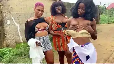 Sexy Natural Ebony Lesbians Licking & Fingering Hairy Pussy Till They Drip