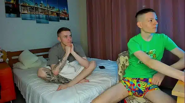 After College Throbbing Boner Forces Twink Jerk