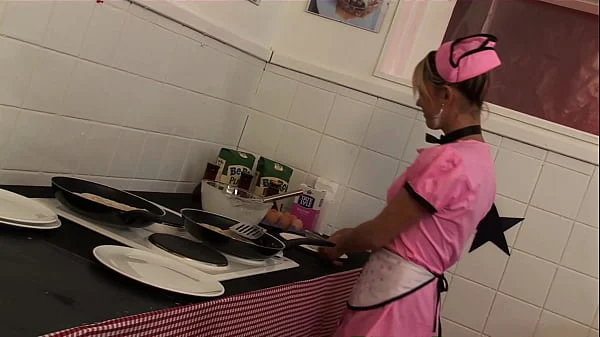 GANGBANG AT THE DINERS – 4K