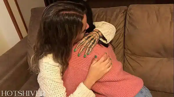 Sharing my boyfriend with my hot blonde friend