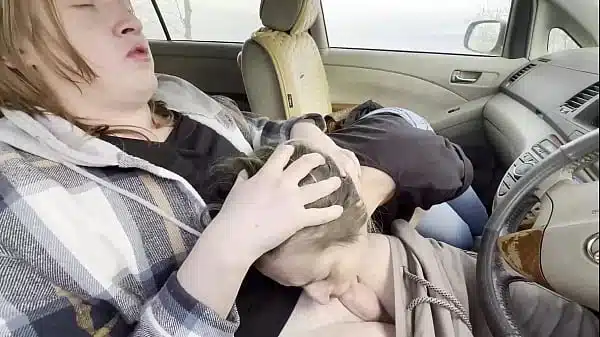 she surprised me while jerking off in the car