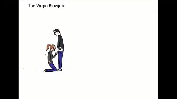 Virgin blowjob VS THE CHAD SELF SUCK